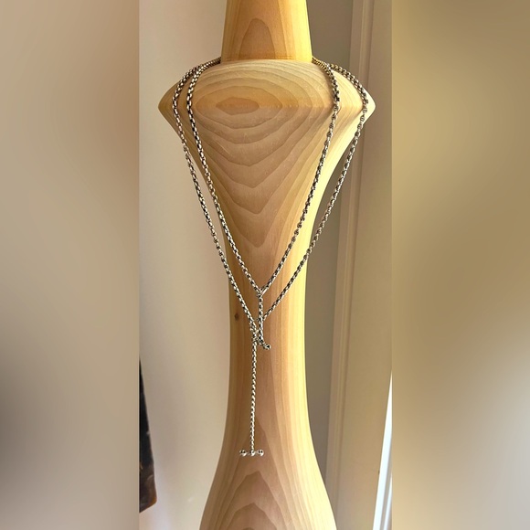 Hoorsenbuhs micro open link 24 inch sterling necklace never worn with diamonds! - Picture 13 of 16